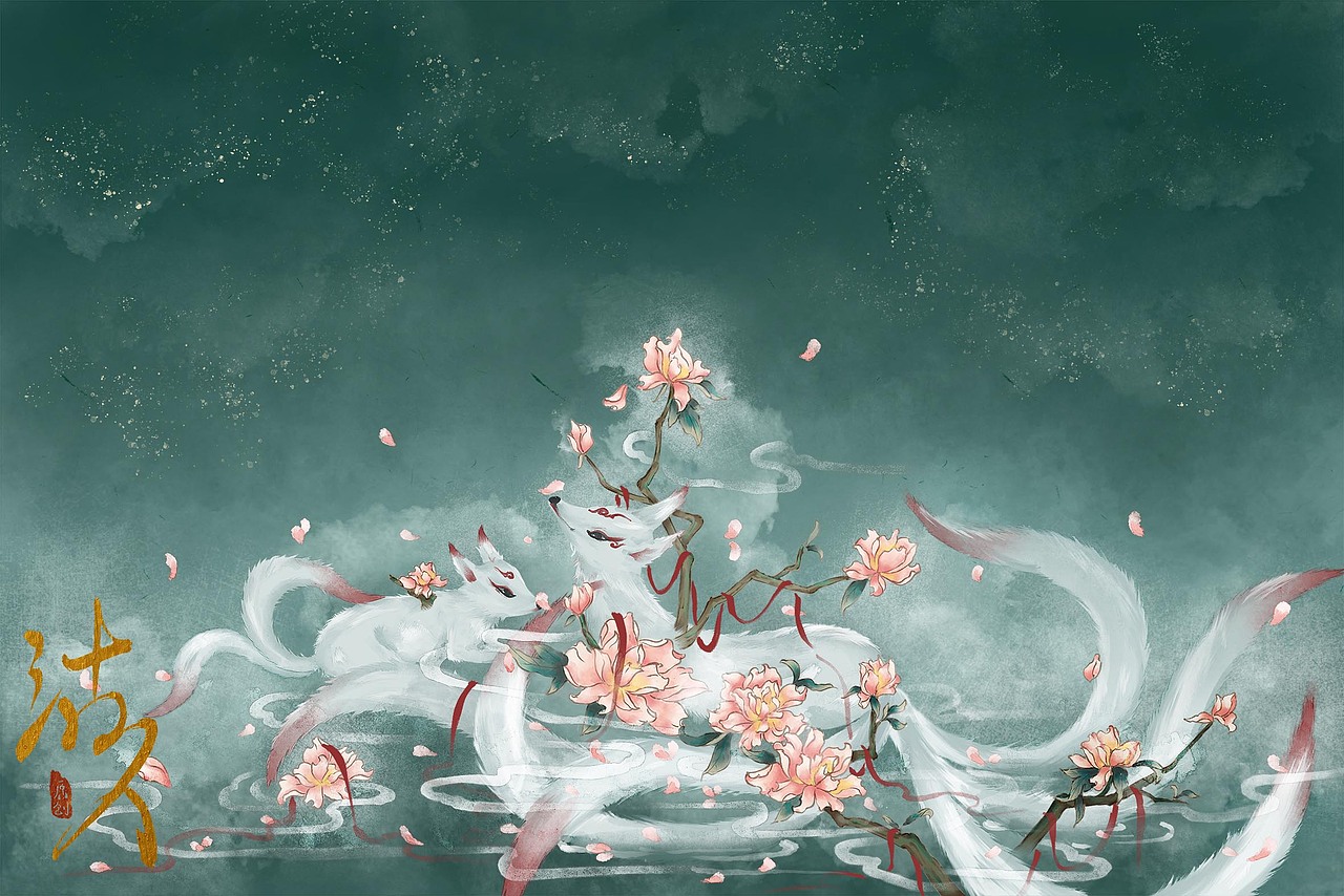 乘黄（图ZMjQ5MjQ2Njgw） - 商业插画 - 站酷设计师沽久_原创素材 - 站酷ZCOOL