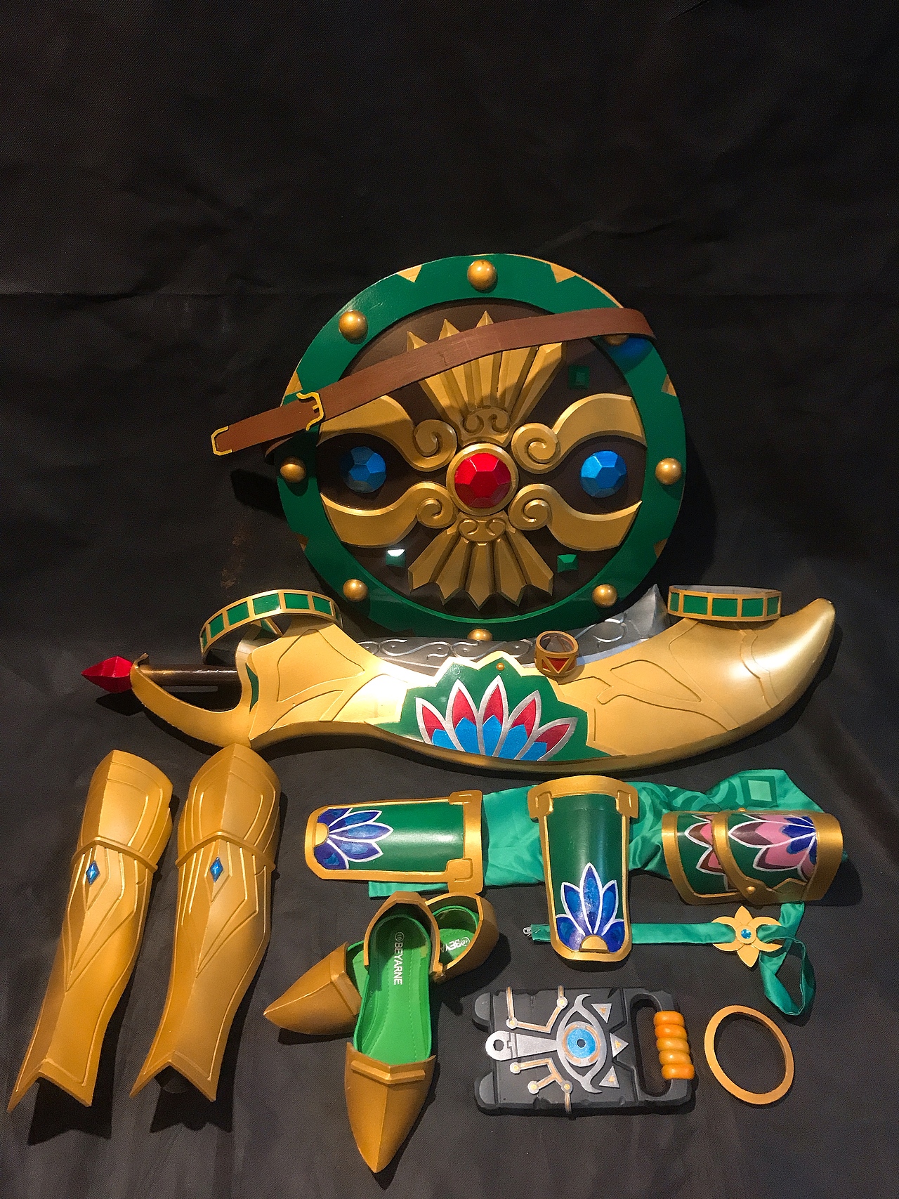 塞尔达之息 林克 沙漠套装cos道具