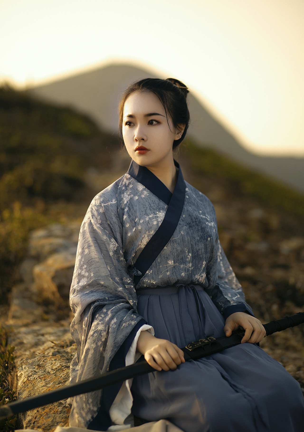 侠客汉服古风个人写真复古