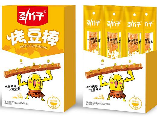 烤豆棒包装设计