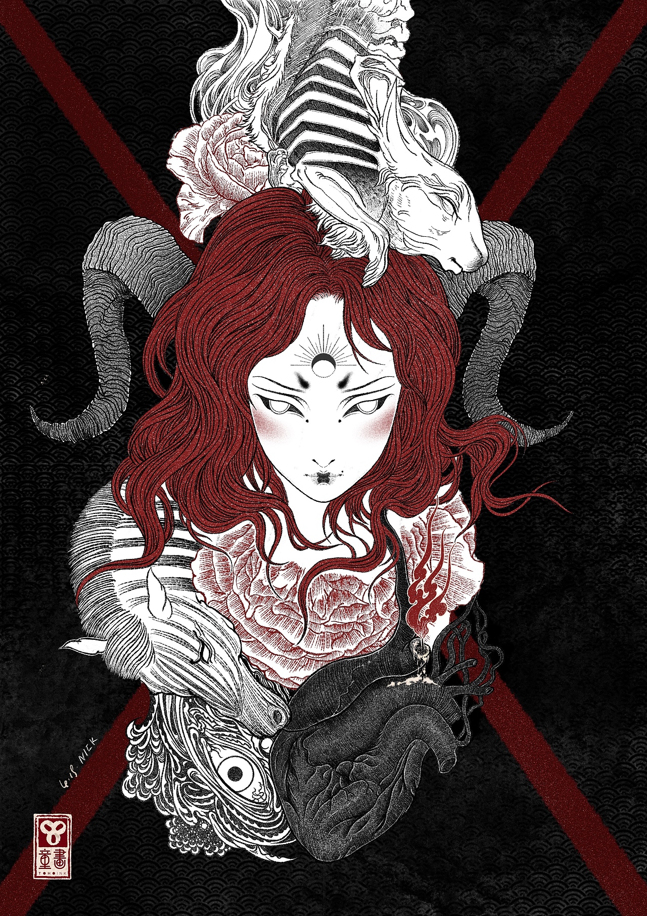 HP（图ZMjUxNjM4MDI4） - 绘画 - 站酷设计师TOHOINK原创素材 - 站酷ZCOOL
