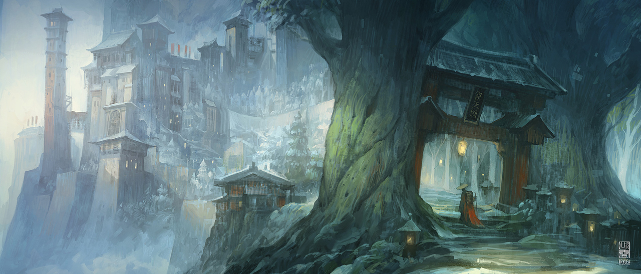 出云志-云间故城（图ZMjA4NzkxMjgw） - 创作习作 - 站酷设计师TRYLEA原创素材 - 站酷ZCOOL