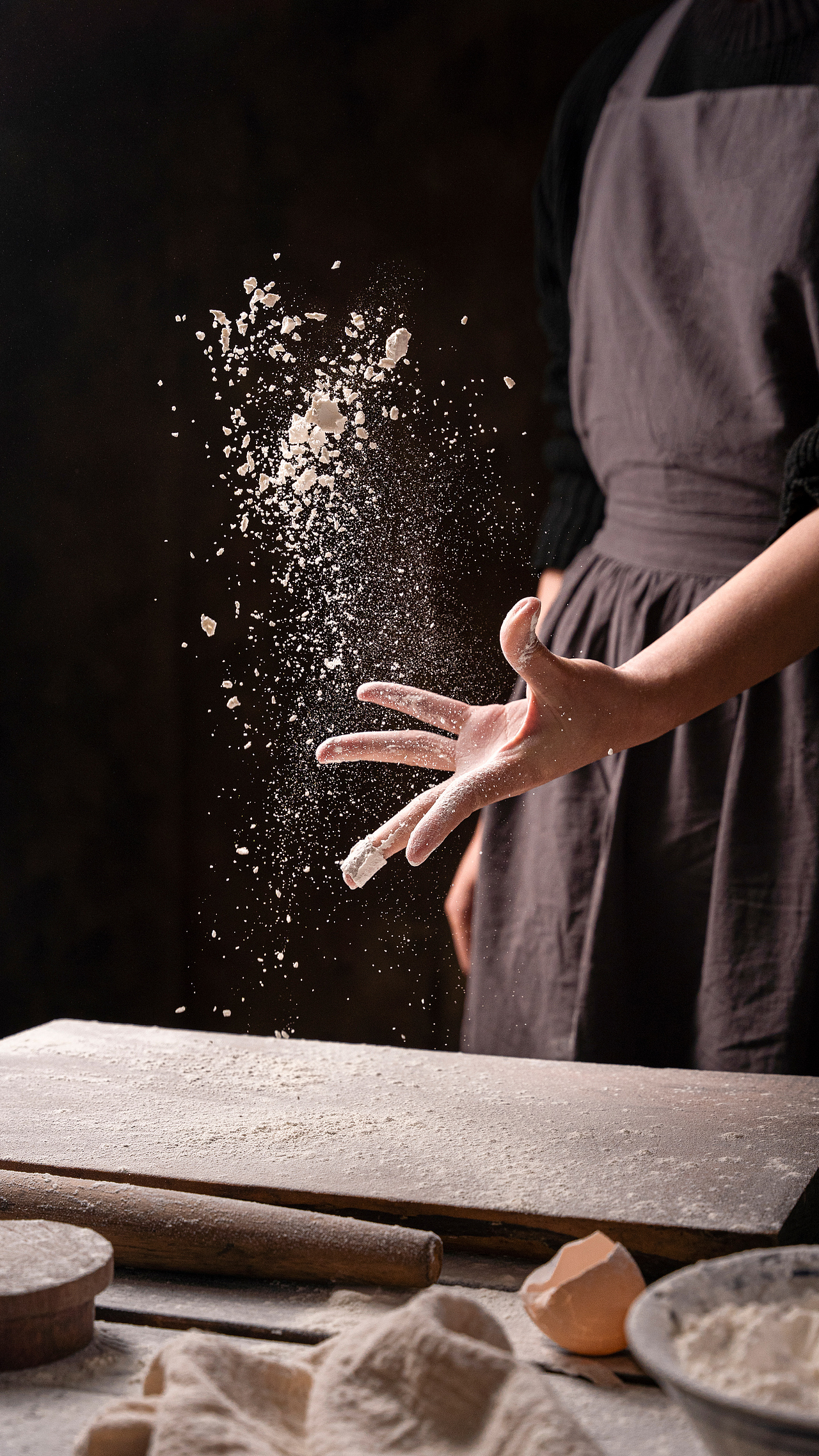 高速摄影【面粉】（图ZMjg2Mjk3MTIw） - 美食摄影 - 站酷设计师哐当美食摄影原创素材 - 站酷ZCOOL