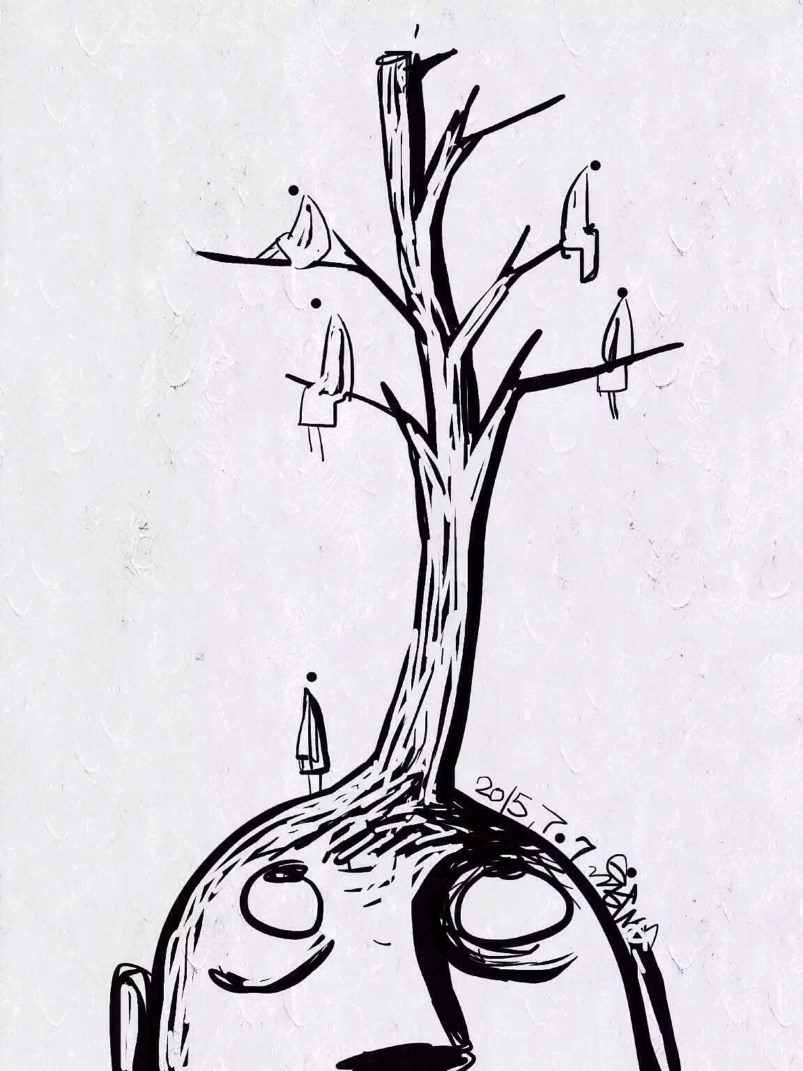 吉祥物语的插画日记（二十 八）2015年7月天天插画集（图ZMzE4MTkwMDg=） - IP形象 - 站酷设计师吉祥物语原创素材 - 站酷ZCOOL
