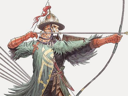 桀萤,元素有参考明清布面甲。