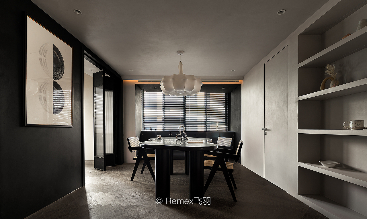 暗黑系空间私宅设计案例｜空间摄影飞羽（图ZMzAyOTA5NTQw） - 环境/建筑摄影 - 站酷设计师飞羽空间摄影原创素材 - 站酷ZCOOL
