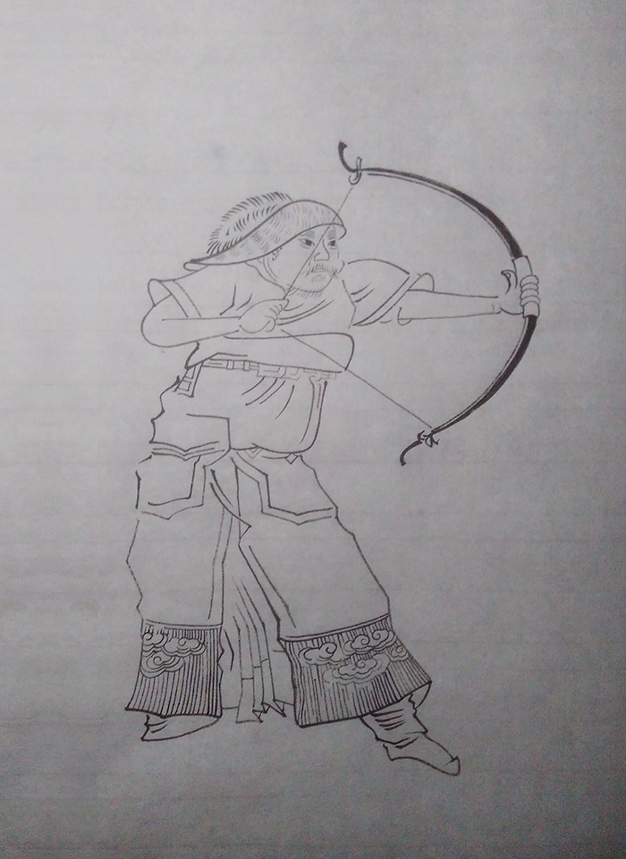 临摹[明]陈洪绶《水浒叶子》