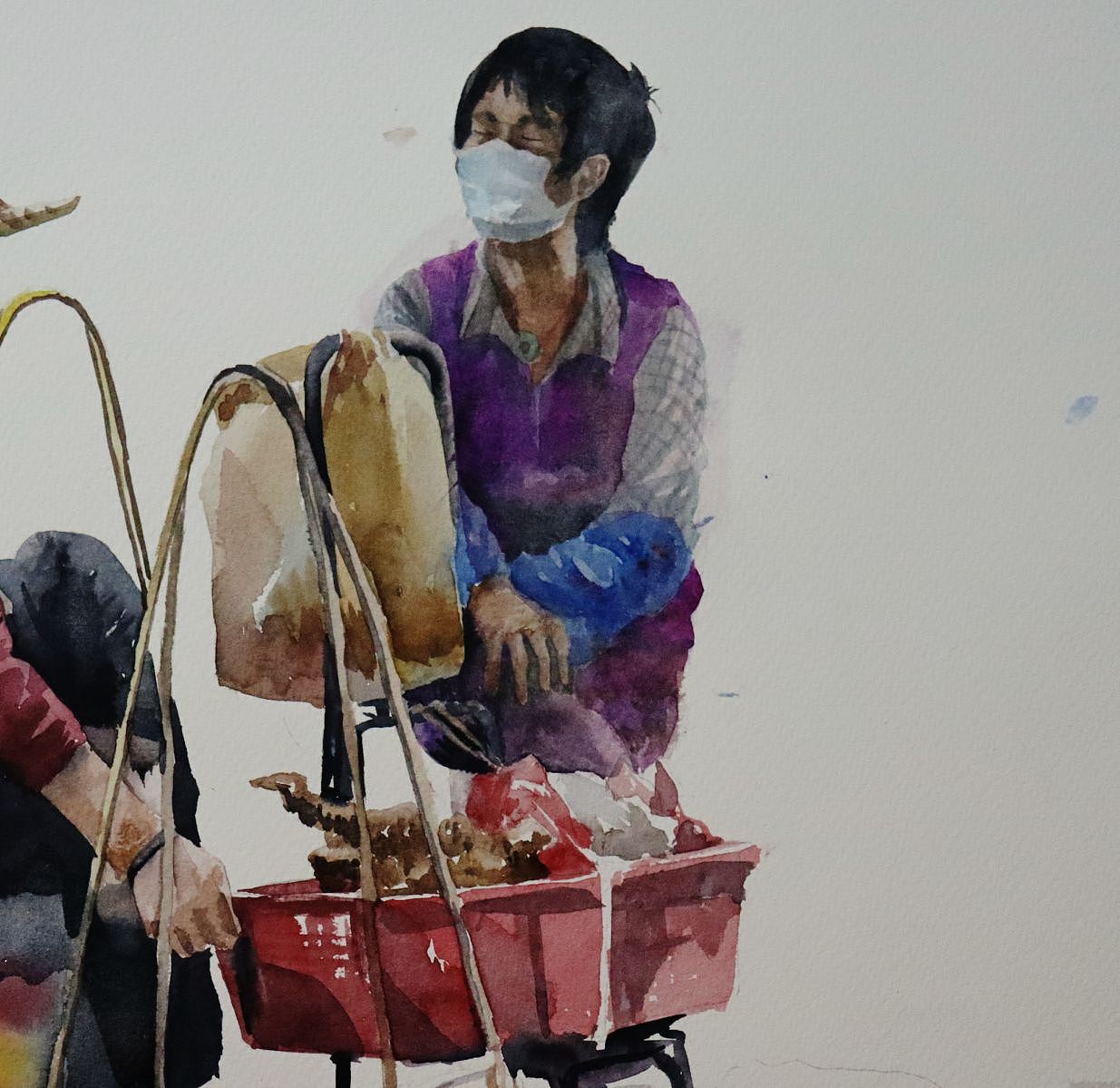 《嘮嗑》（圖ZMzMwNjk2MDA4） - 繪畫 - 站酷設(shè)計(jì)師xin子哥原創(chuàng)素材 - 站酷ZCOOL