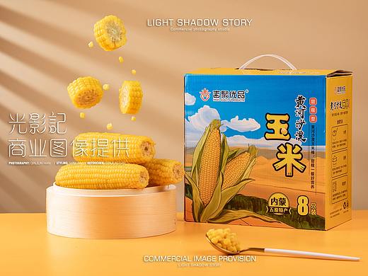【平面】| 吉聚优品 ✖ 光影记-黄河沙漠玉米拍摄