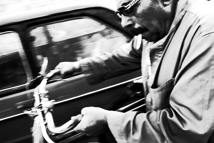 高对比黑白扫街