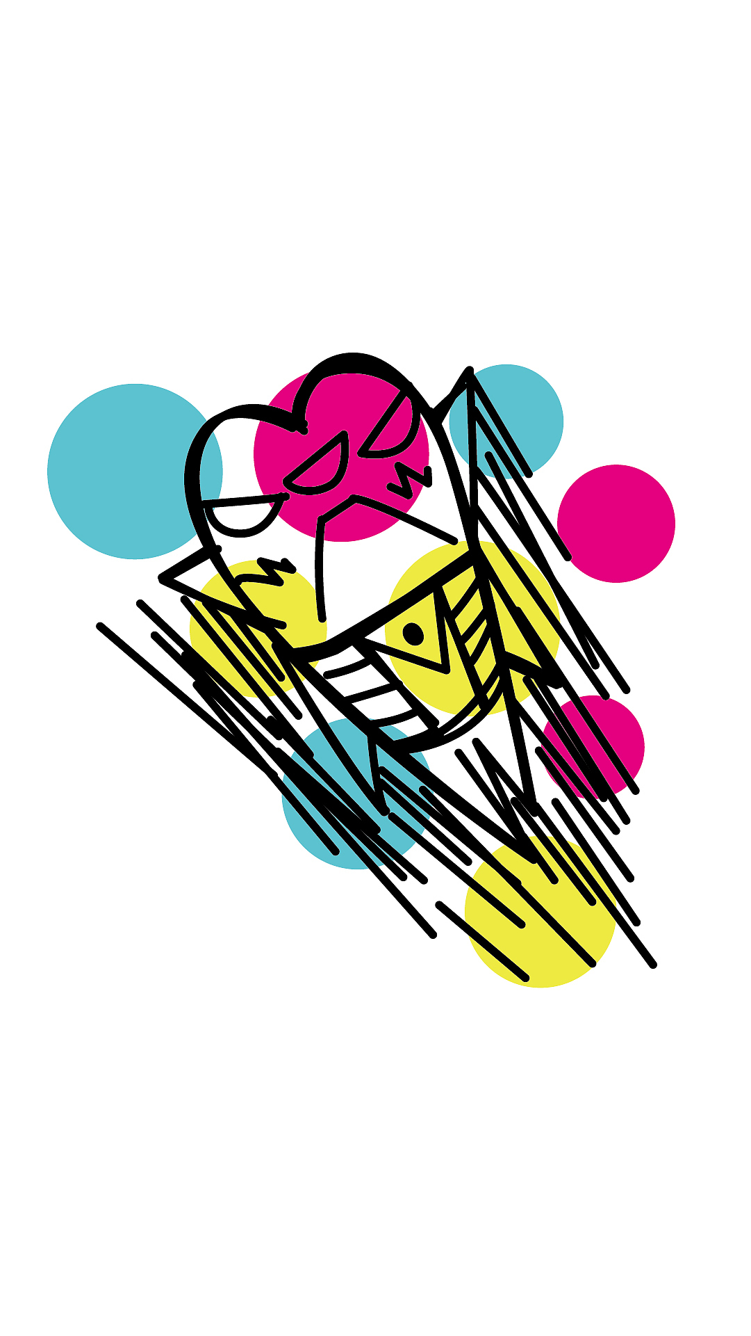 #梁杰华爱画卡通之三眼仔壁纸篇#（图ZNTM1Njg3Njg=） - 新锐潮流插画 - 站酷设计师JEFG原创素材 - 站酷ZCOOL