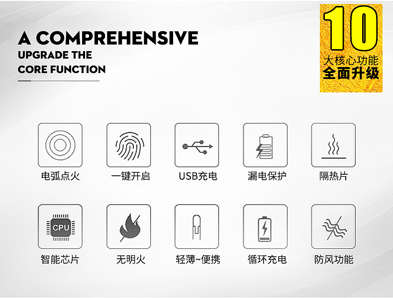 电子打火机详情页