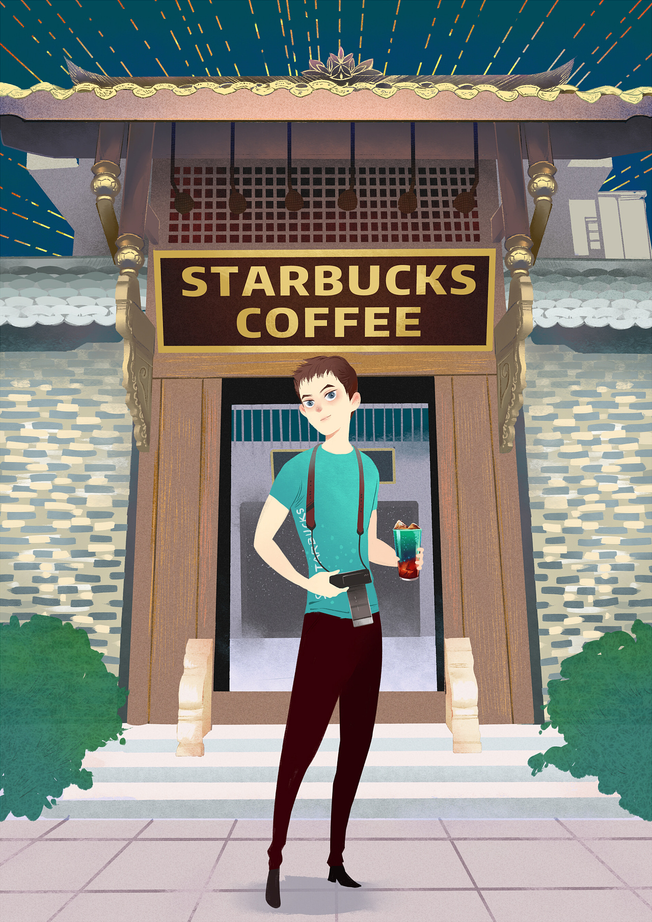 2019年夏季星巴克新品广告插图