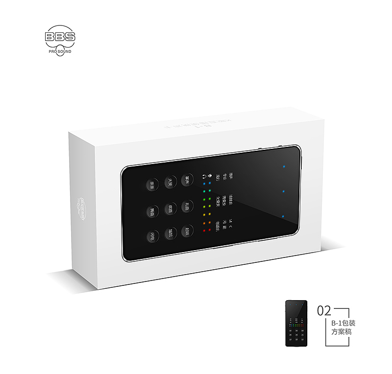 BBS声卡产品包装设计