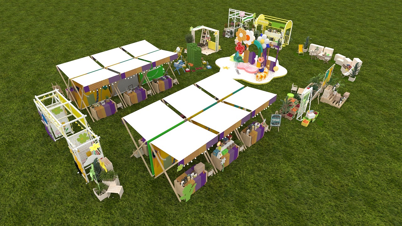 珐华田园开业活动设计