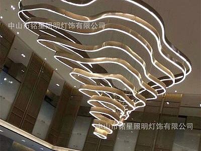 多层梯田云朵造型灯   铭星灯饰工厂   专业定制
