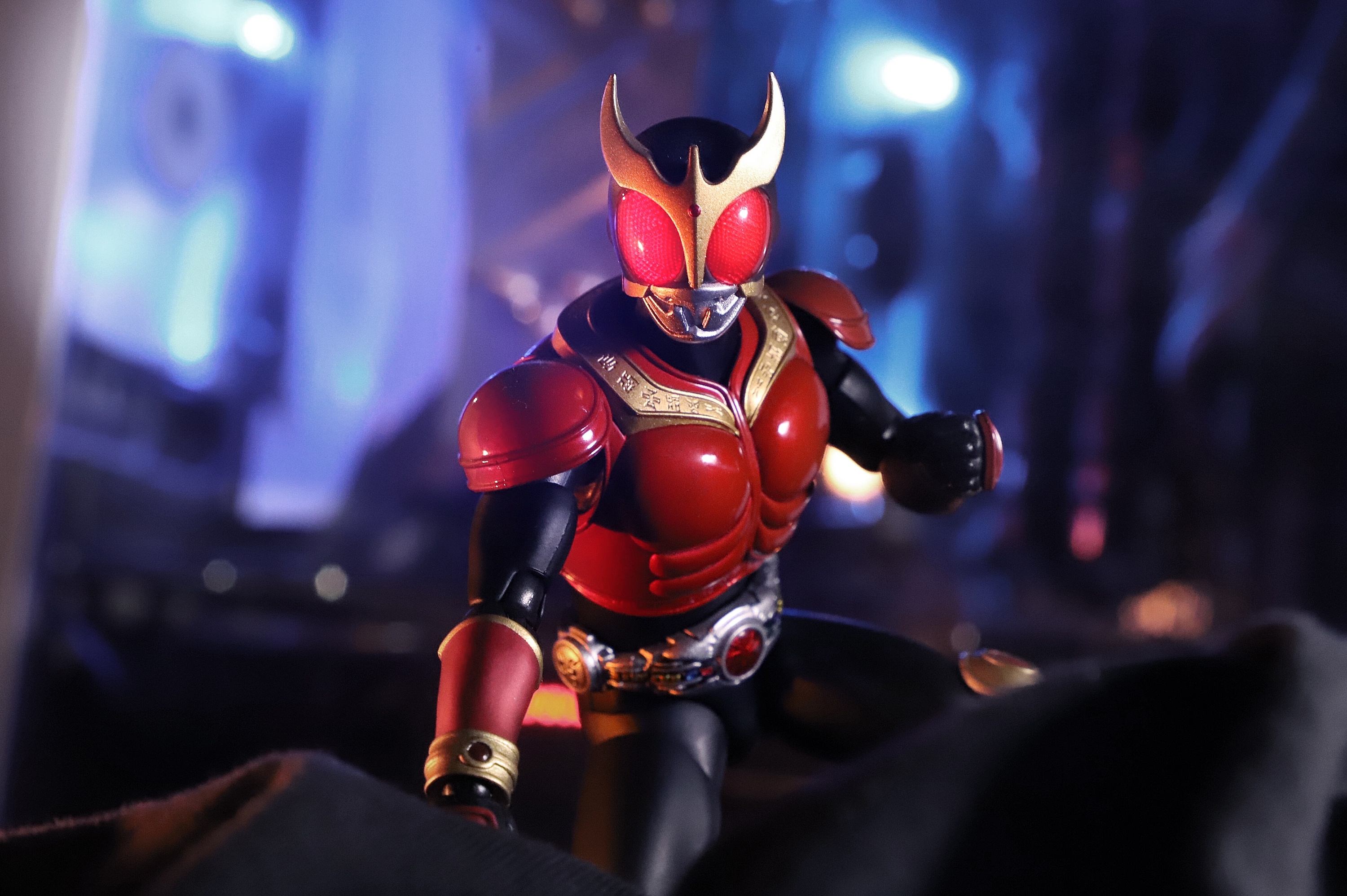 假面骑士手办拍摄