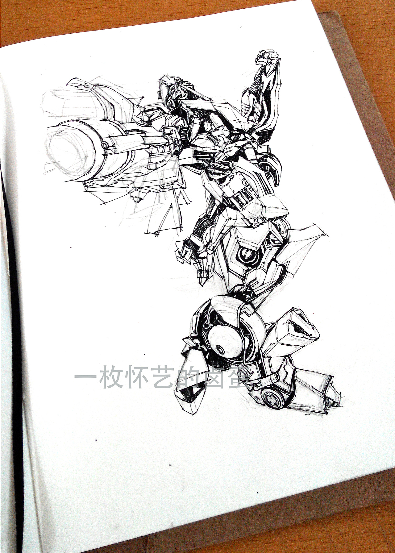 变形金刚之大黄蜂（图ZMjk3MTgyNDg=） - 绘画 - 站酷设计师一枚怀艺的卤蛋原创素材 - 站酷ZCOOL