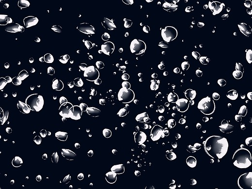 50款水珠水滴效果ps笔刷