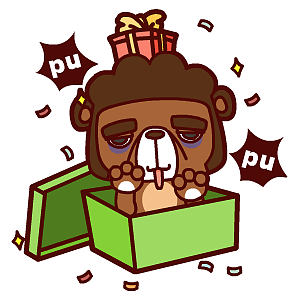 疲倦熊——翔通动漫原创表情