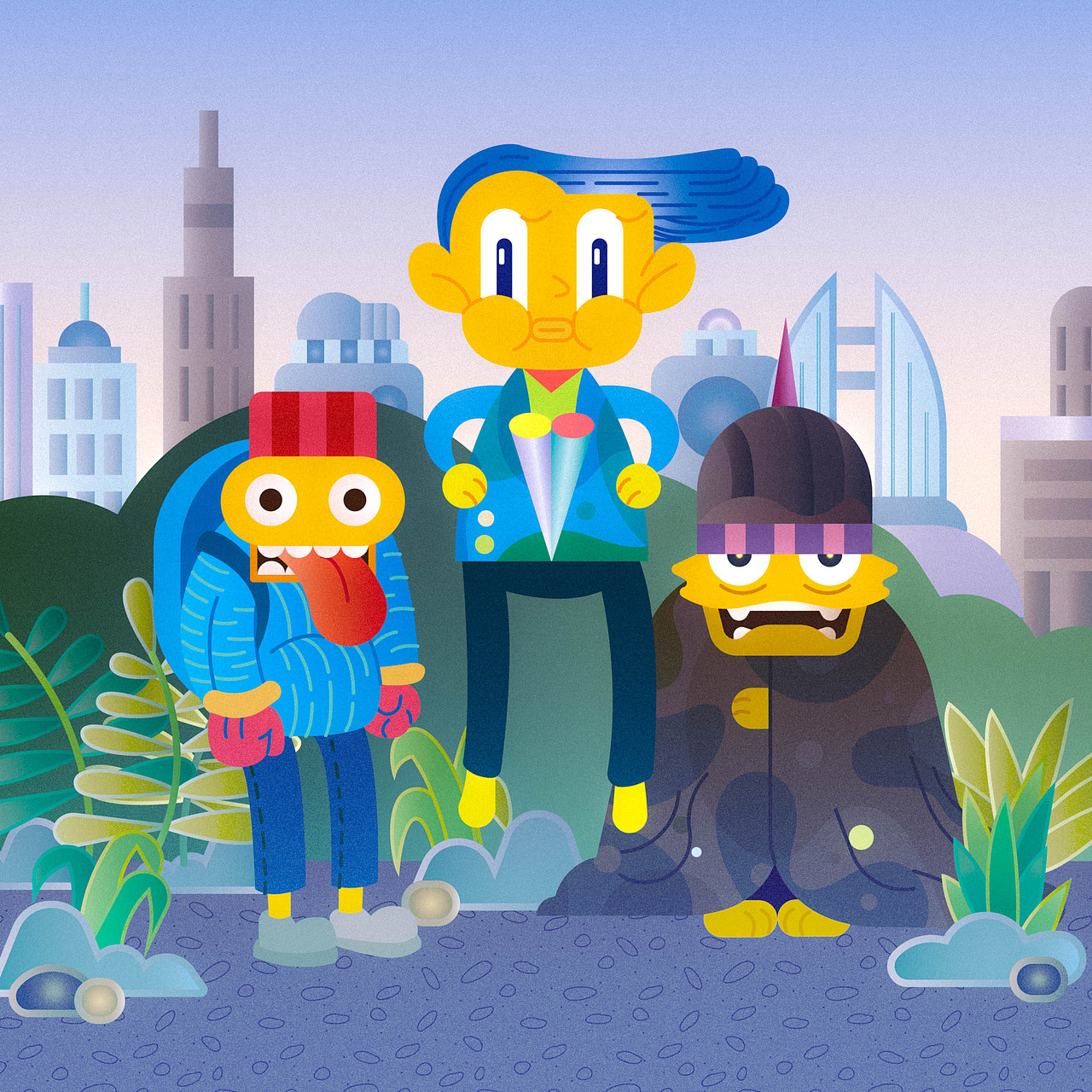 Little Moster（图ZMTEzMTU5MjAw） - 商业插画 - 站酷设计师RedrumLIU原创素材 - 站酷ZCOOL