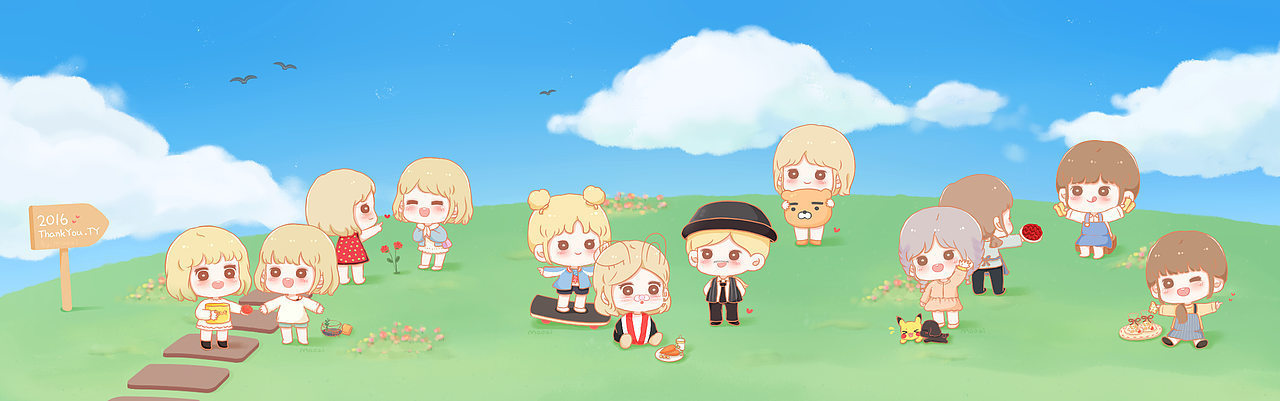 2016末的一些画儿（图ZNjg3MzQzMzY=） - 儿童插画 - 站酷设计师帽子大侠原创素材 - 站酷ZCOOL