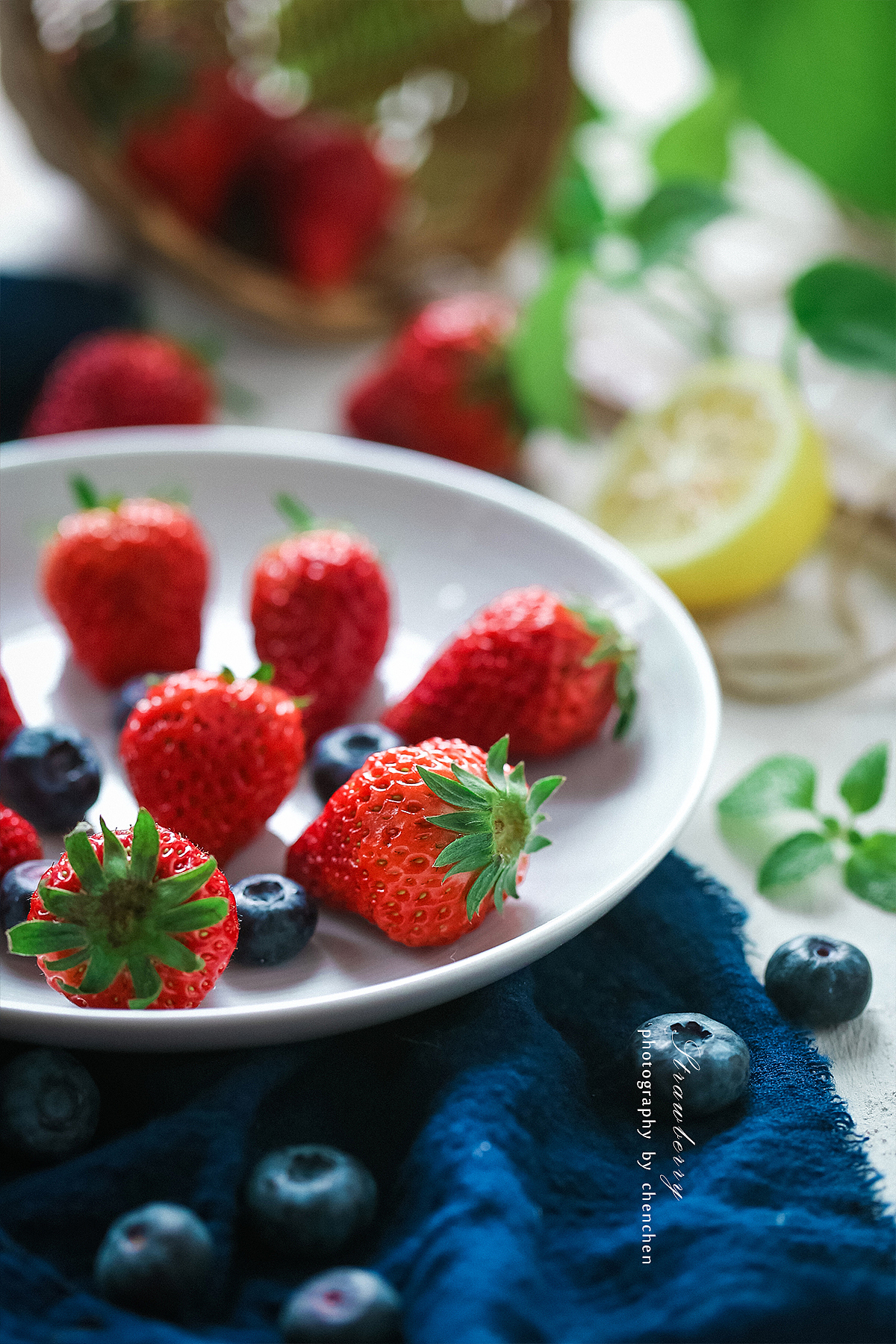 草莓盛宴！strawberries（图ZNzMwMzQ0ODg=） - 产品摄影 - 站酷设计师CHEN摄影工作室原创素材 - 站酷ZCOOL
