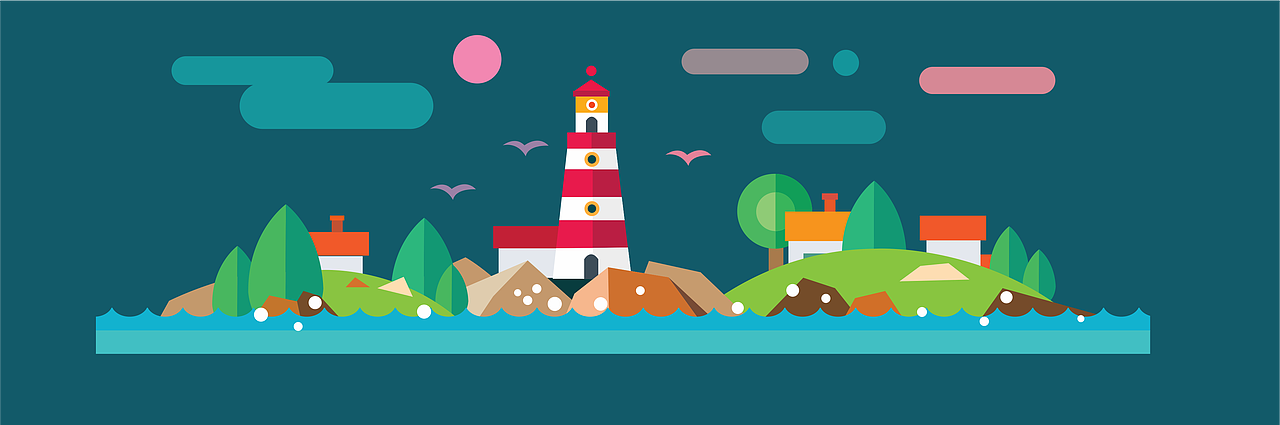 扁平化插图(练习)