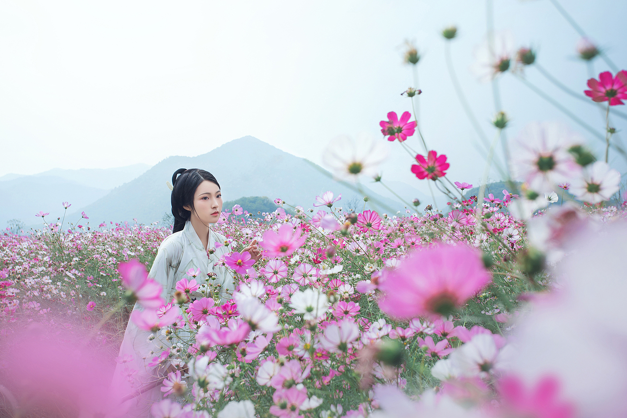 花海（图ZMjI5MTYyNjMy） - 人像摄影 - 站酷设计师Hansiy原创素材 - 站酷ZCOOL
