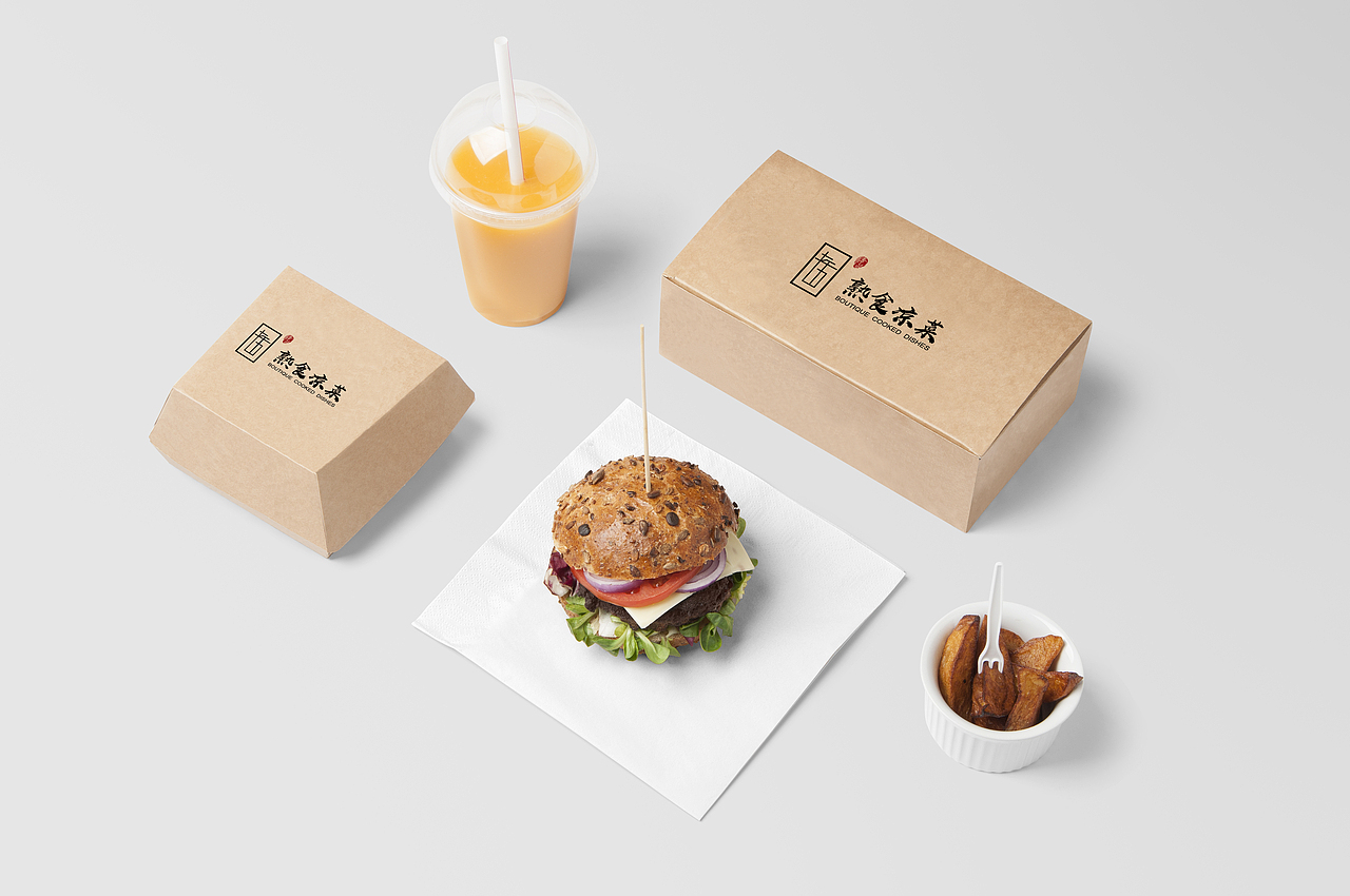 老五熟食凉菜logo设计