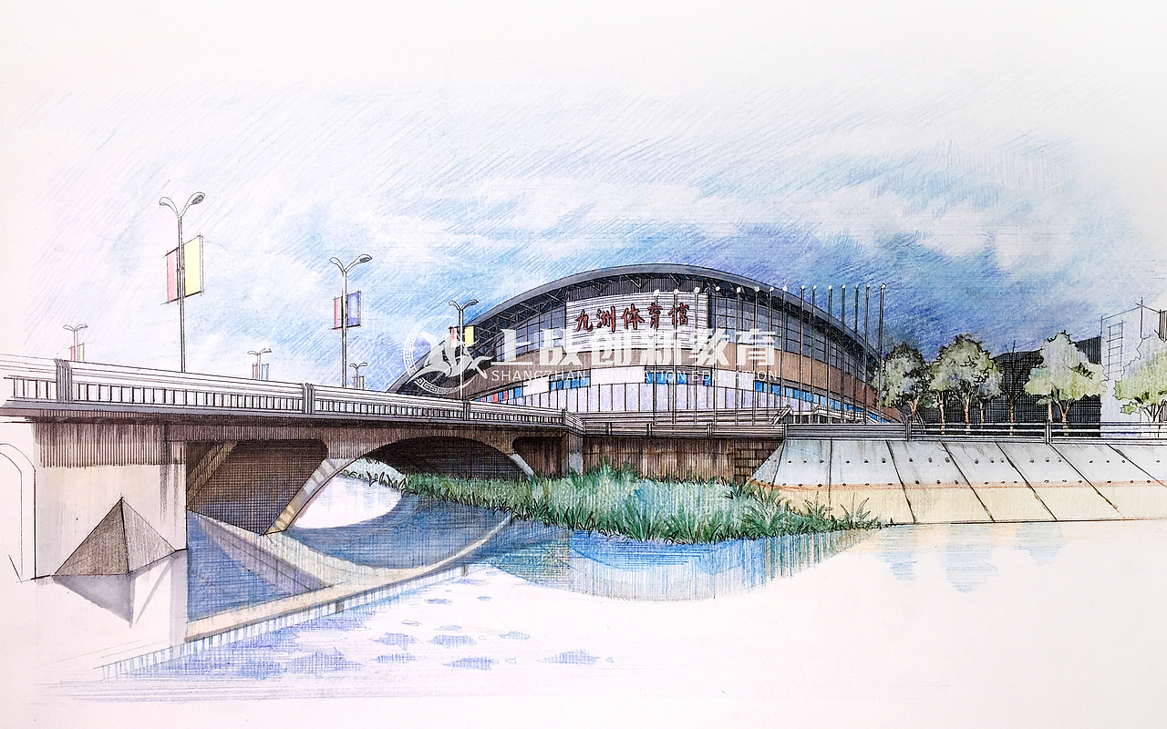 上战手绘-绵阳手绘景点