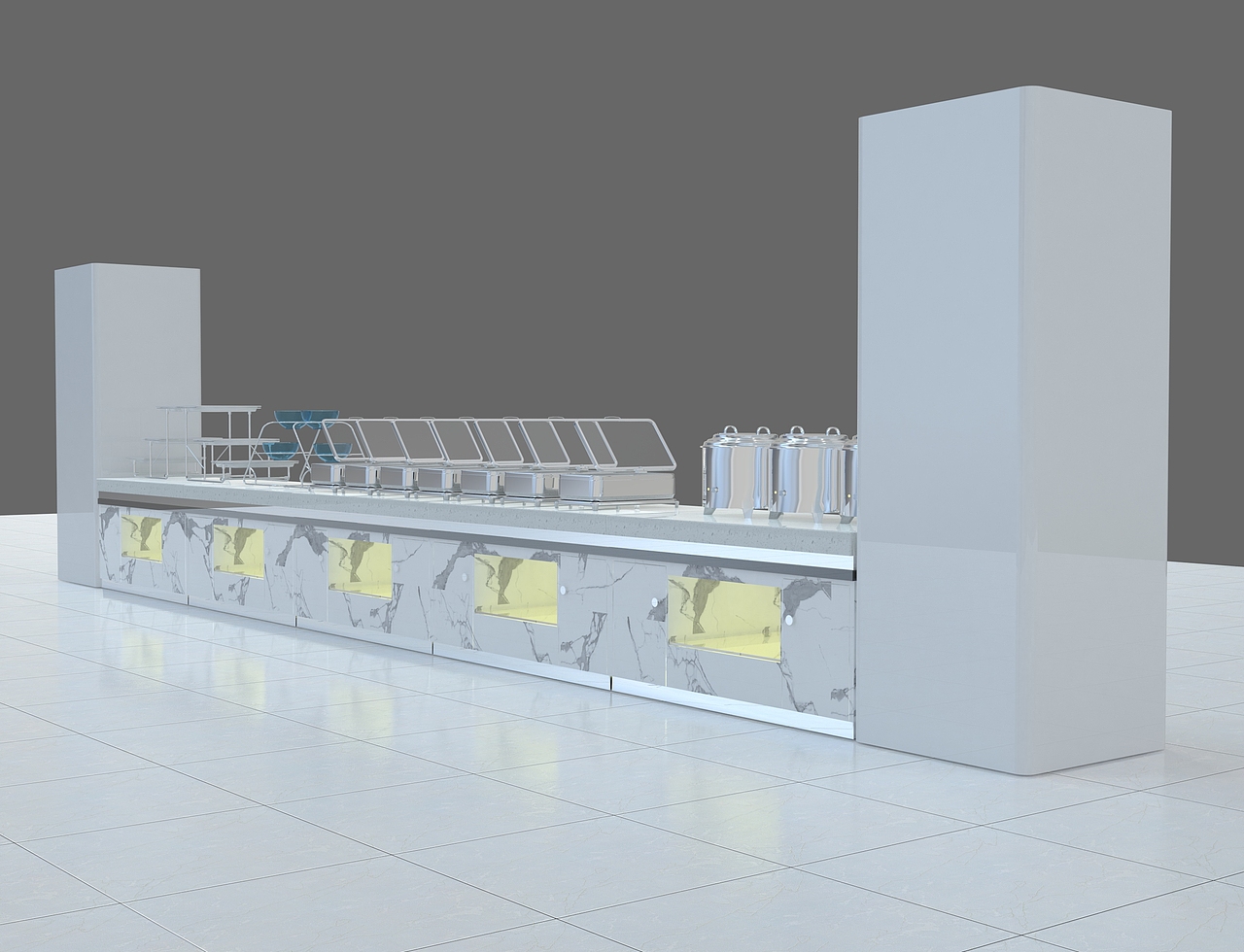 酒店宴会厅折叠布菲车自助餐台设备定制加工设计（图ZMjg2MzE2MjI4） - 企业官网 - 站酷设计师自助餐台布菲车原创素材 - 站酷ZCOOL