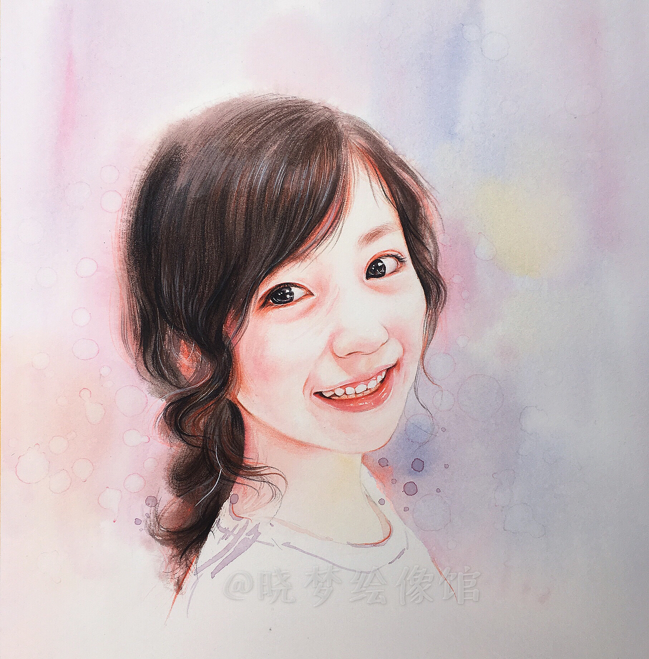 你期望谁安眠 你的世界就与谁有关（图ZOTE2NjE0Njg=） - 绘画 - 站酷设计师晓梦绘像馆原创素材 - 站酷ZCOOL