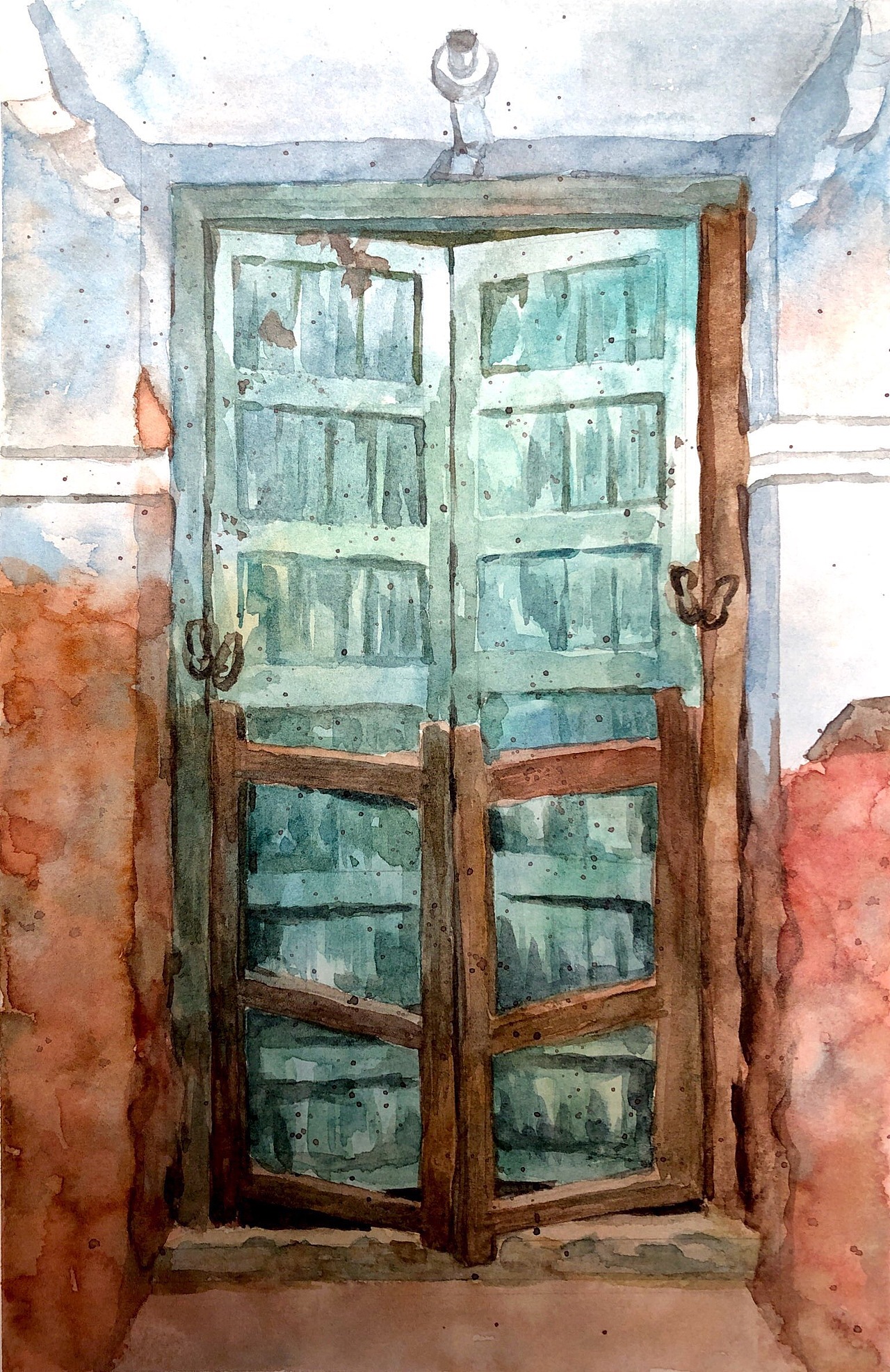 门系列（图ZMjM1NDc4MDAw） - 艺术插画 - 站酷设计师沐目咩原创素材 - 站酷ZCOOL