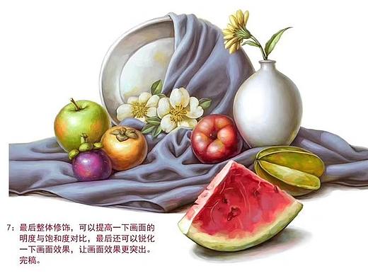【书亦飞】书亦飞电脑插画培训班——绘画过程