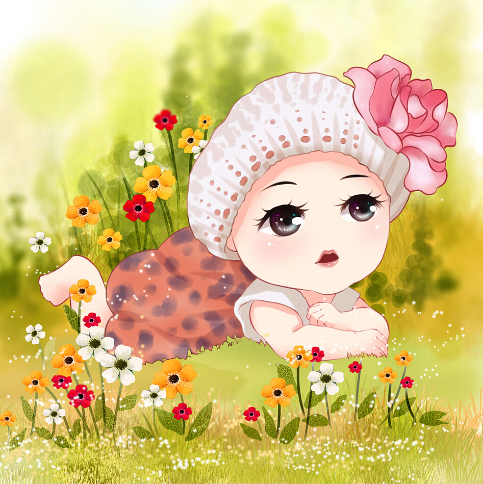 【q版】 给客户画的q版宝宝写真