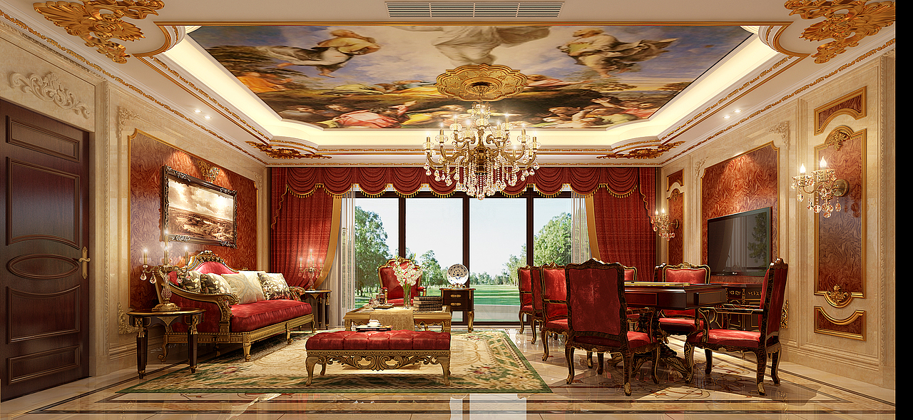 恒大照母山御景半島獨(dú)棟（圖ZMTUxNTIxMjg0） - 家裝設(shè)計(jì) - 站酷設(shè)計(jì)師品界國(guó)際裝飾原創(chuàng)素材 - 站酷ZCOOL