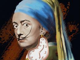 疯子达利X珍珠少女