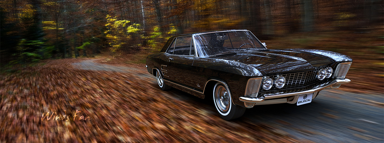 CGI_Buick Riviera 1963 Ⅱ（图ZMjc1NjM0OTI=） - 机械/交通 - 站酷设计师windsfan原创素材 - 站酷ZCOOL