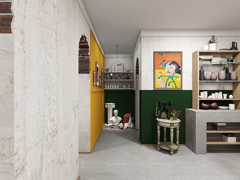 上海艺科设计|84那年-时光记忆里的咖啡馆设计（图ZMTc4NjI0OTQ0） - 家装设计 - 站酷设计师艺科设计原创素材 - 站酷ZCOOL