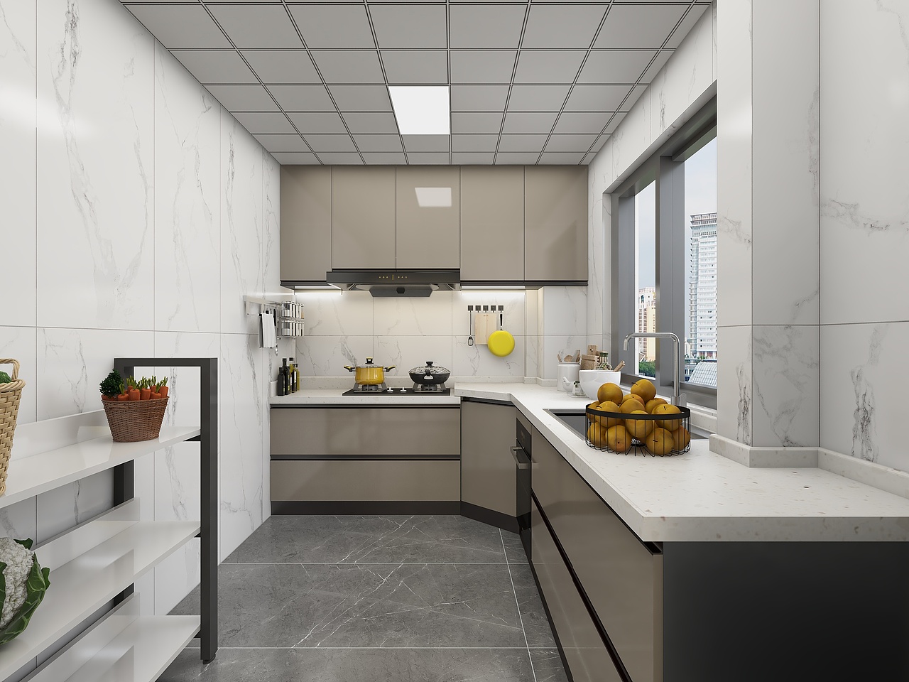 四川邻水邻州府揽山郡235平方复式简约六居室