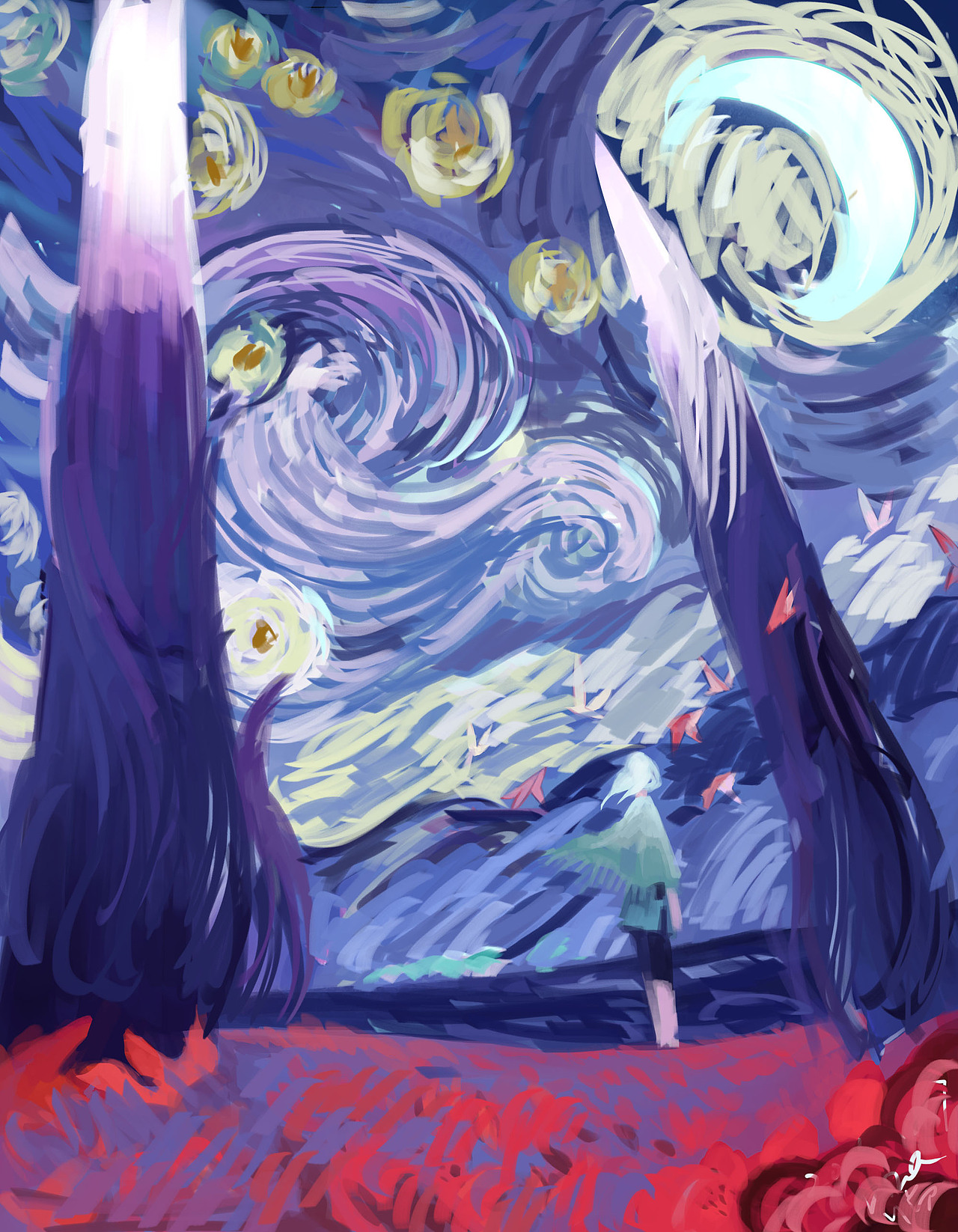 星空（图ZNzMyMzc0OTI=） - 创作习作 - 站酷设计师V_那原创素材 - 站酷ZCOOL