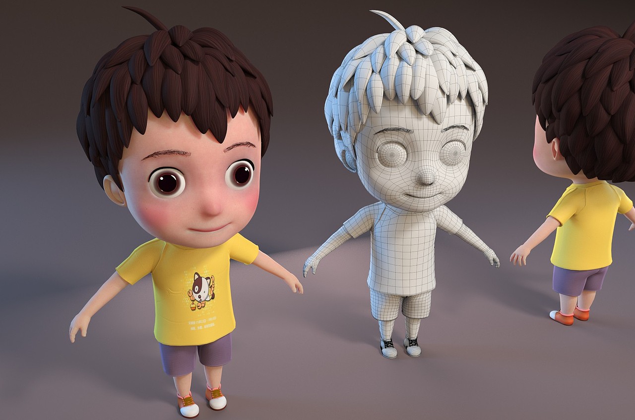 影视动画建模maya教程3d建模卡通角色