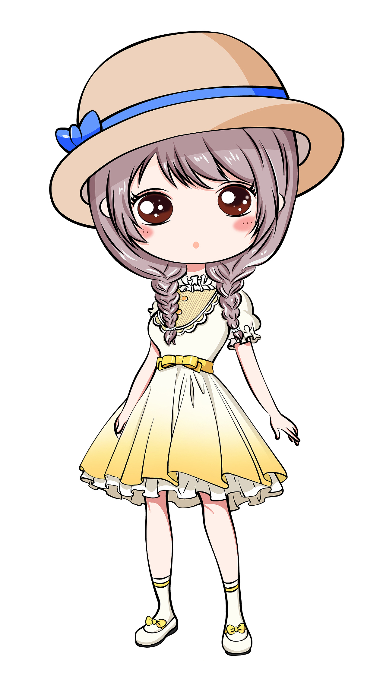 Q版人物（图ZMjA5ODE4Mzg0） - 创作习作 - 站酷设计师kongmengmeng原创素材 - 站酷ZCOOL