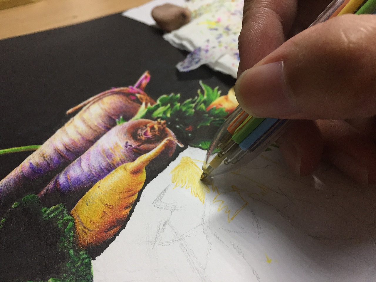 【JF手绘】圆珠笔画作品-1