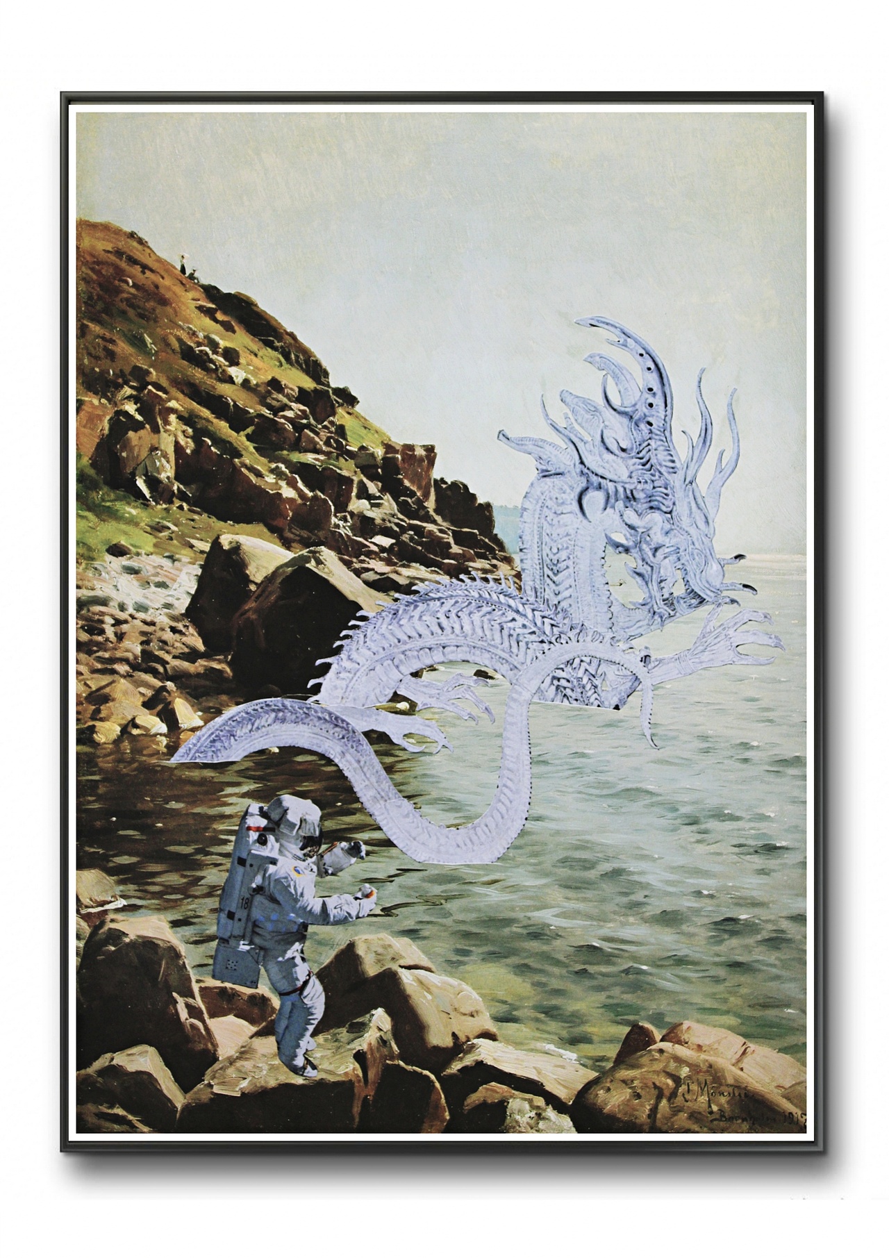 波普拼贴《登陆丹尼索尔星》系列