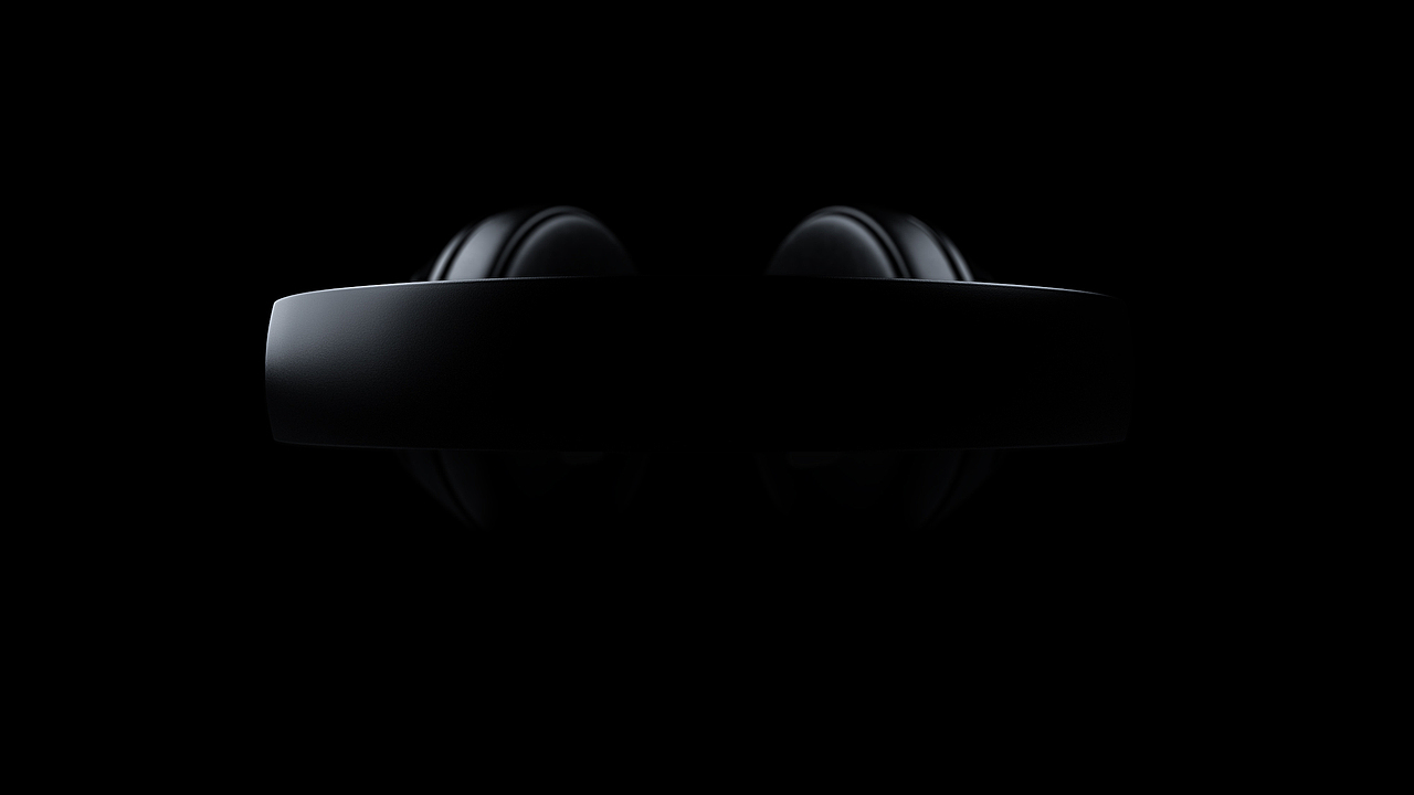 【3C数码】redshift渲染 头戴耳机 黑色