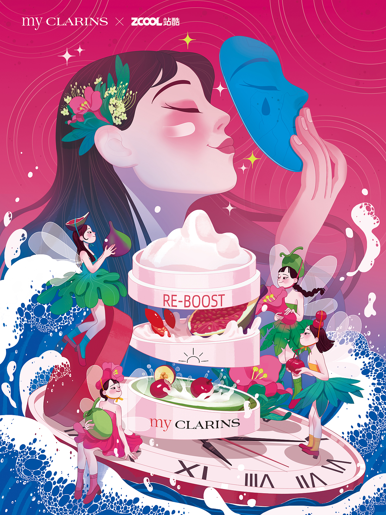 #my CLARINS尋找天然好食肌# 天然換?。▓DZMjk3NDc0NzA4） - 海報(bào) - 站酷設(shè)計(jì)師muuxuu原創(chuàng)素材 - 站酷ZCOOL