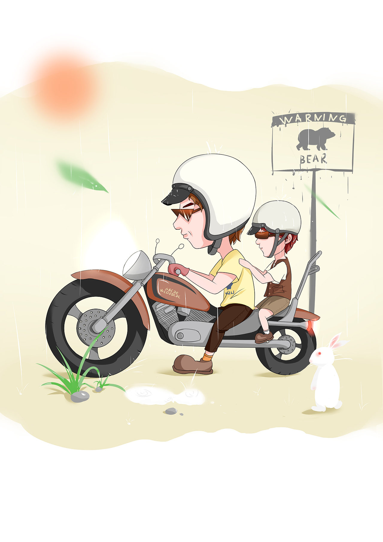 卡通插画练习（图ZMjY0Mjg5ODcy） - 创作习作 - 站酷设计师Flynn琳原创素材 - 站酷ZCOOL