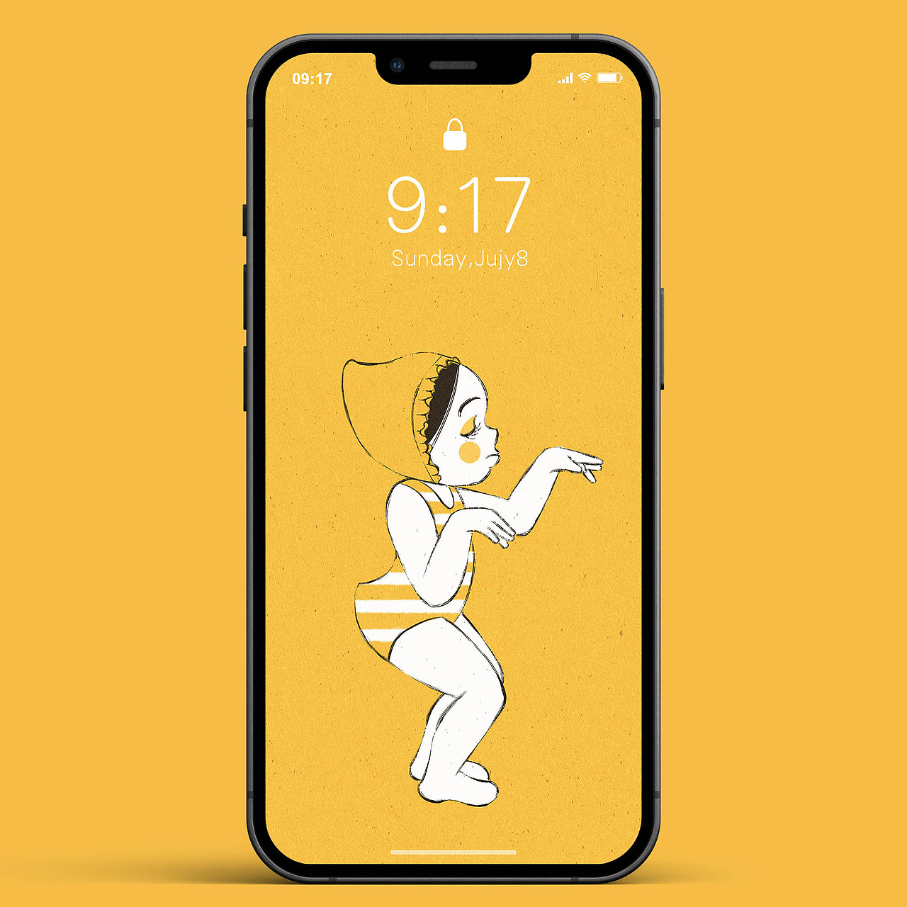 人物插画I可爱软萌的鸭宝宝I小黄鸭泳装系列（图ZMjkwOTg4NTEy） - 创作习作 - 站酷设计师冰猫W原创素材 - 站酷ZCOOL